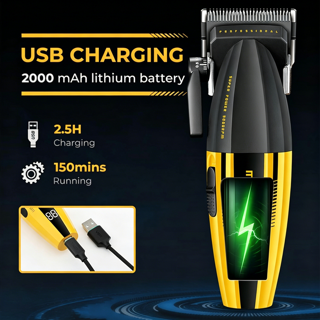 The Ultimate Professional Hair Cutting Set for Barbers & Home Use