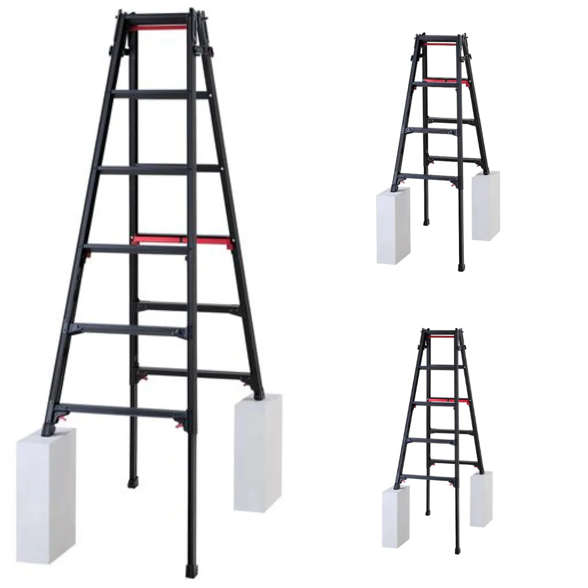 Telescopic Multi-Purpose Folding Ladders