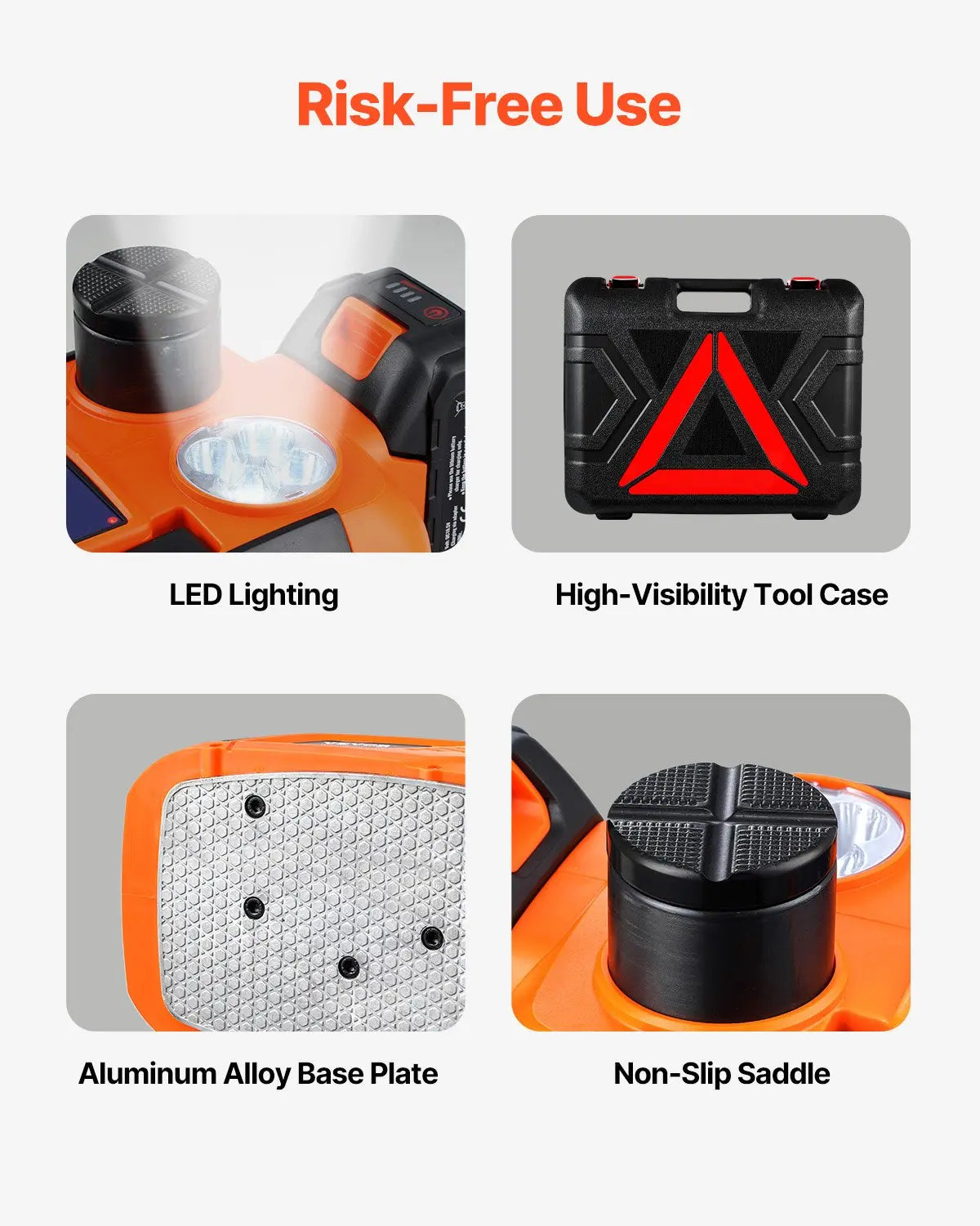 Wireless electric hydraulic jacks