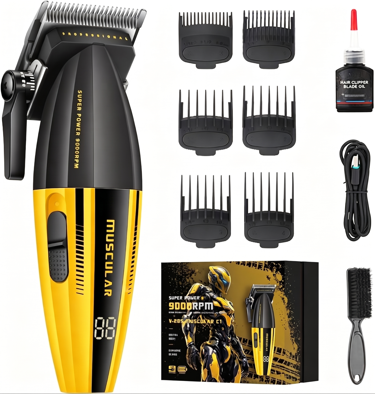 The Ultimate Professional Hair Cutting Set for Barbers & Home Use