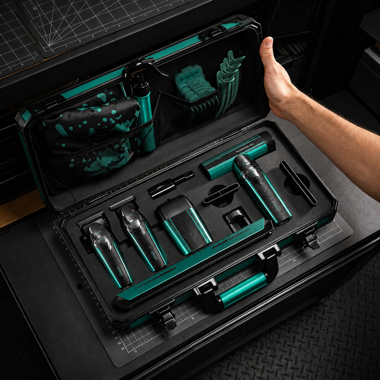 The Ultimate Professional Hair Cutting Set for Barbers & Home Use
