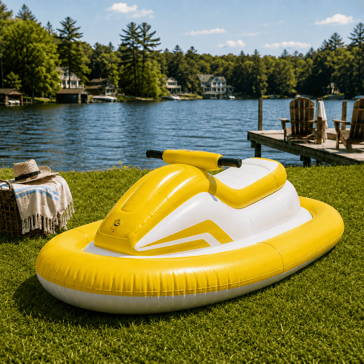 Portable Motorized Inflatable Water Scooter