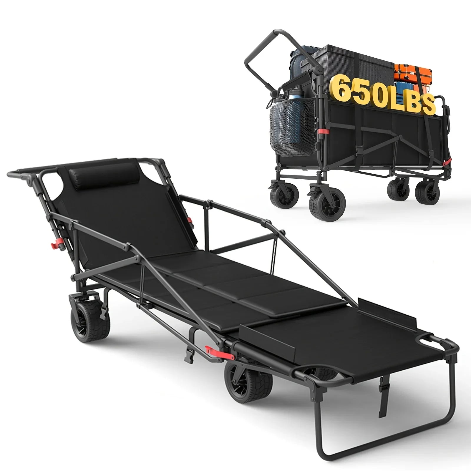2-in-1 Multifunctional Folding Wagon Car