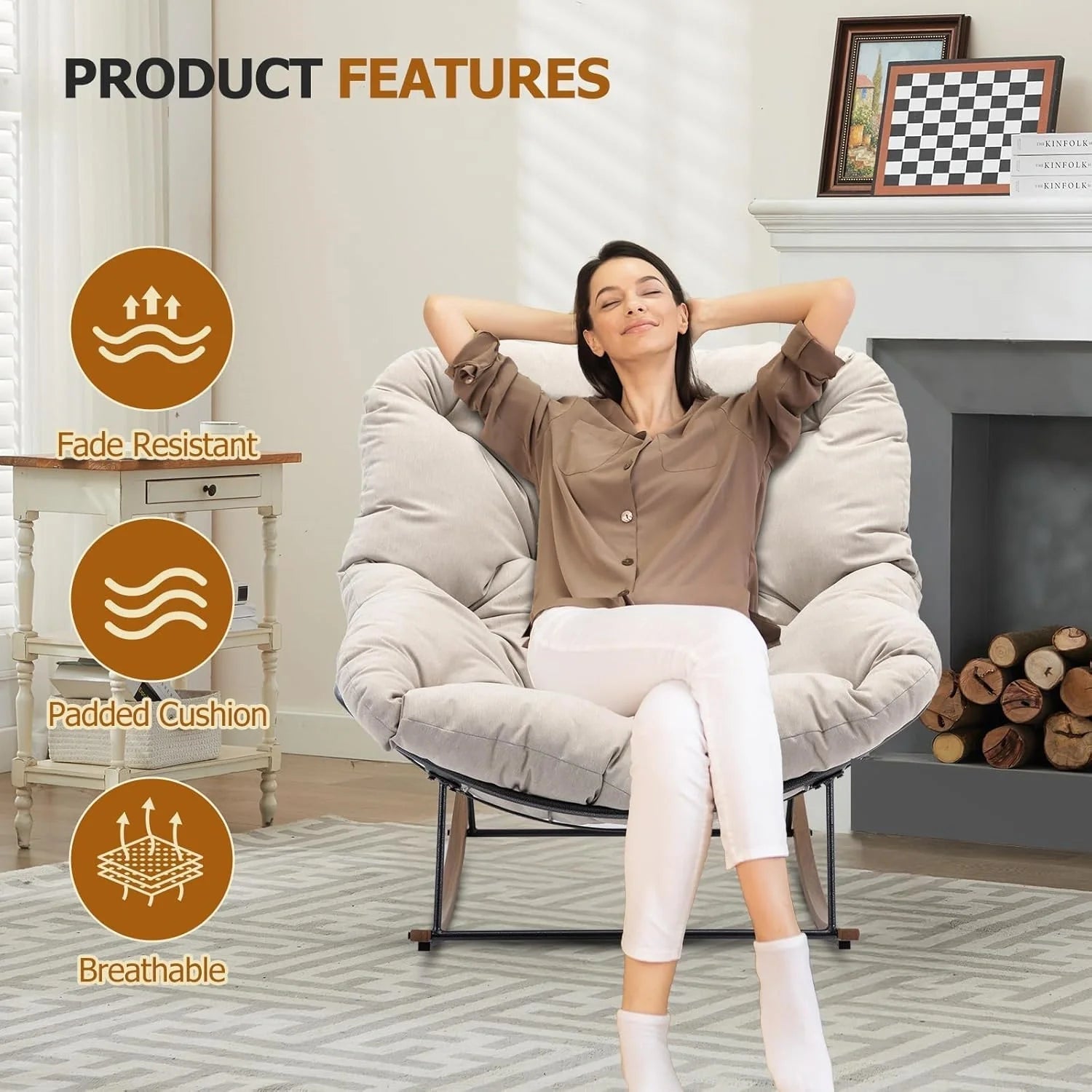 Grand patio Outdoor Rocking Chair