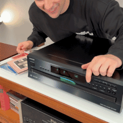 Premium Audiophile Hi-Fi 6-Disc CD Player