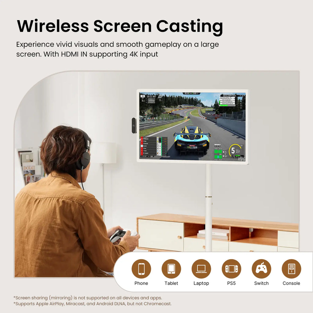 Portable TV - 24/32 Inch 4K UHD