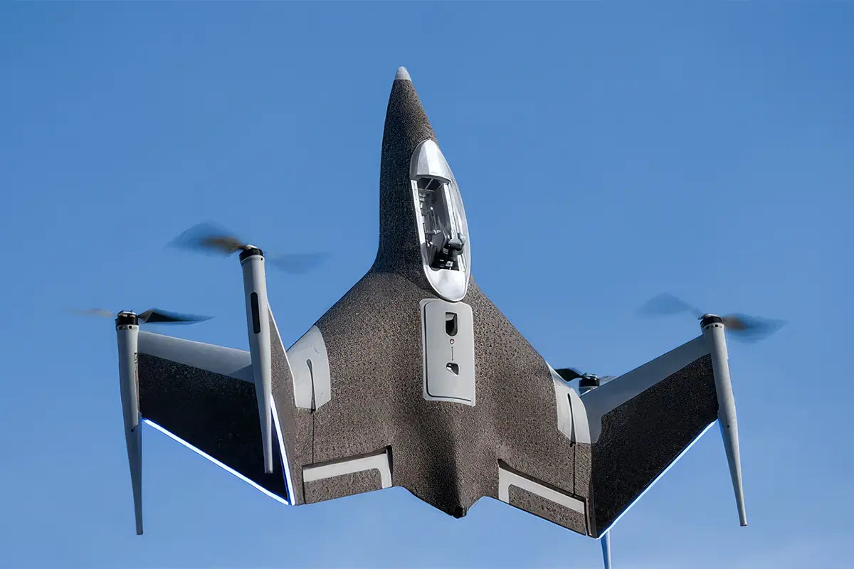 Flywing 1000mm XWing Fighter VTOL FPV with GPS and H-ACE Stabilized RTF RC Plane
