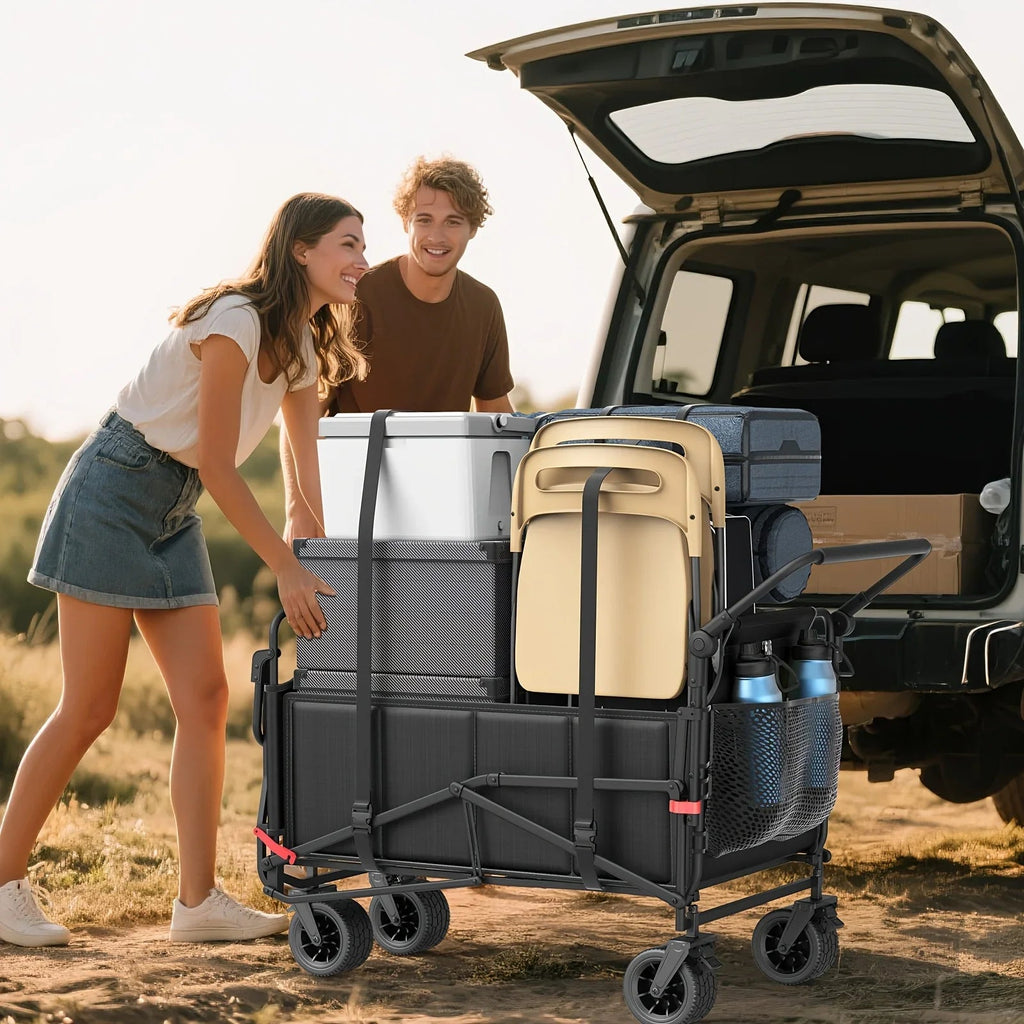 2-in-1 Multifunctional Folding Wagon Car
