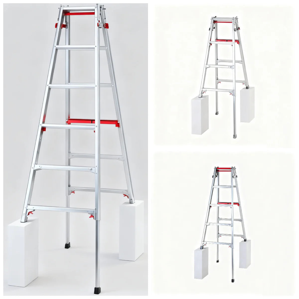Telescopic Multi-Purpose Folding Ladders