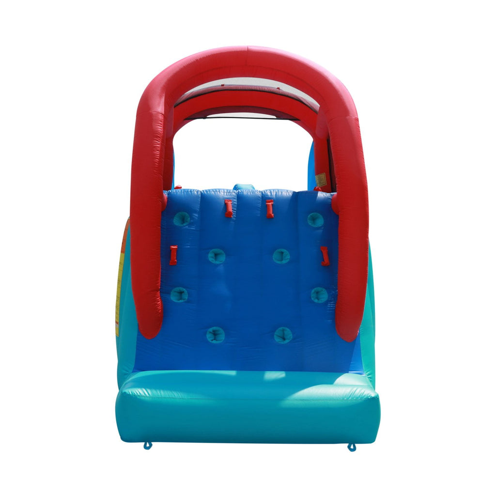 Happy Hop Shark Attack Double Slide Inflatable Water Slide