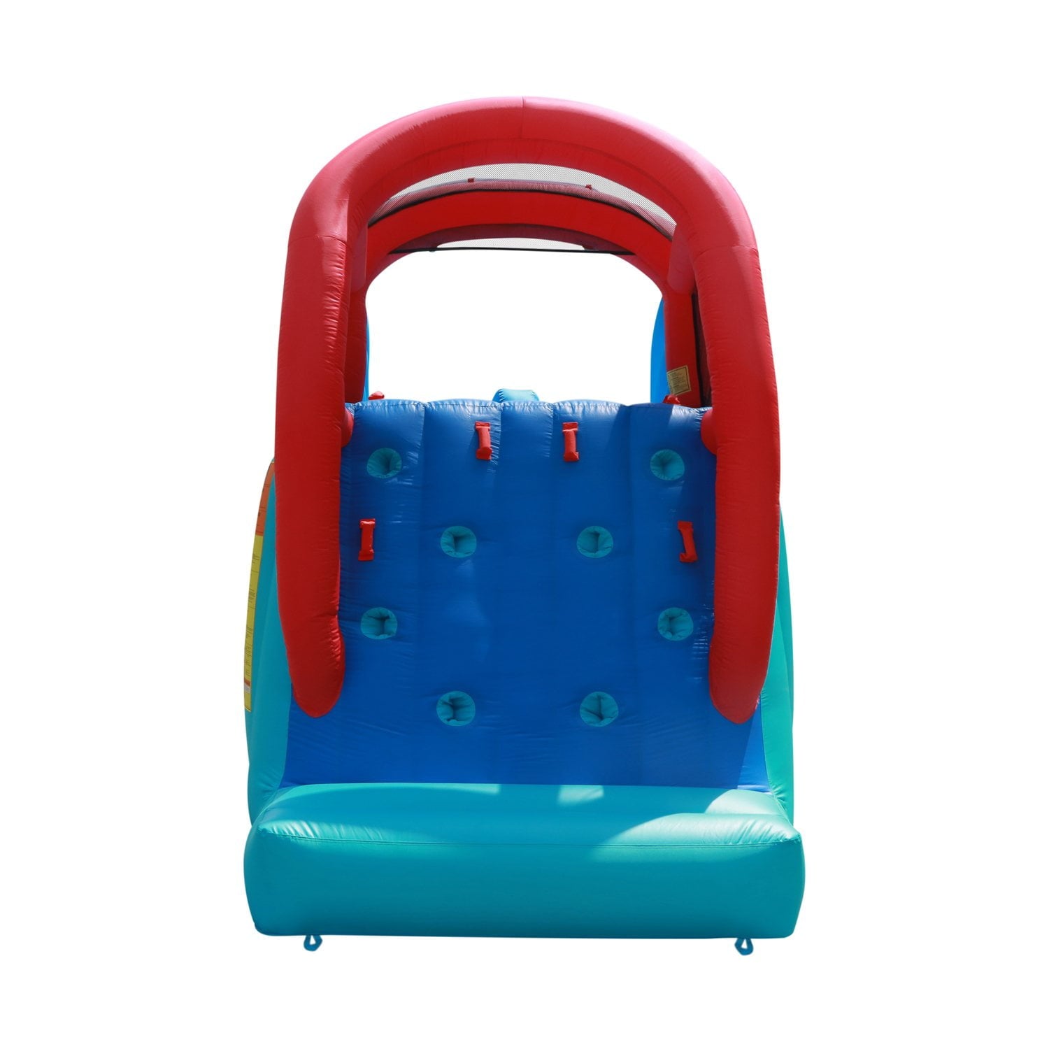 Happy Hop Shark Attack Double Slide Inflatable Water Slide