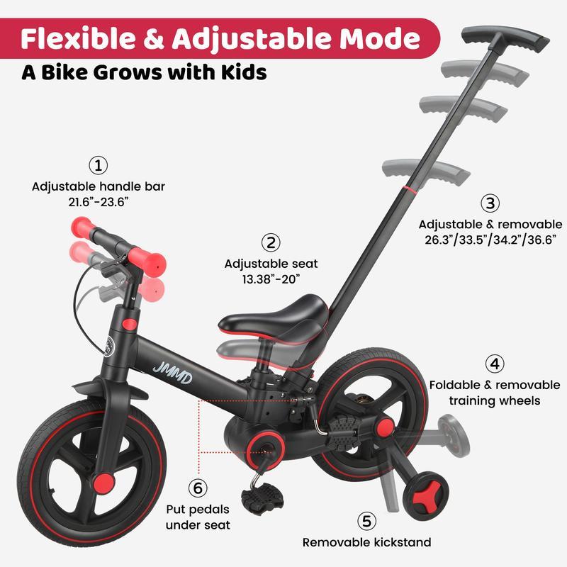 JMMD 6-in-1 Kids Bike