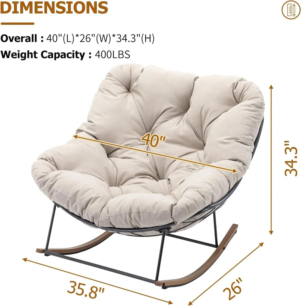Grand patio Outdoor Rocking Chair