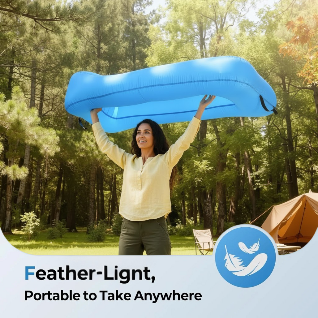 Pump-Free Inflatable Lounger