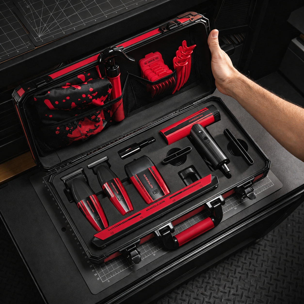 The Ultimate Professional Hair Cutting Set for Barbers & Home Use