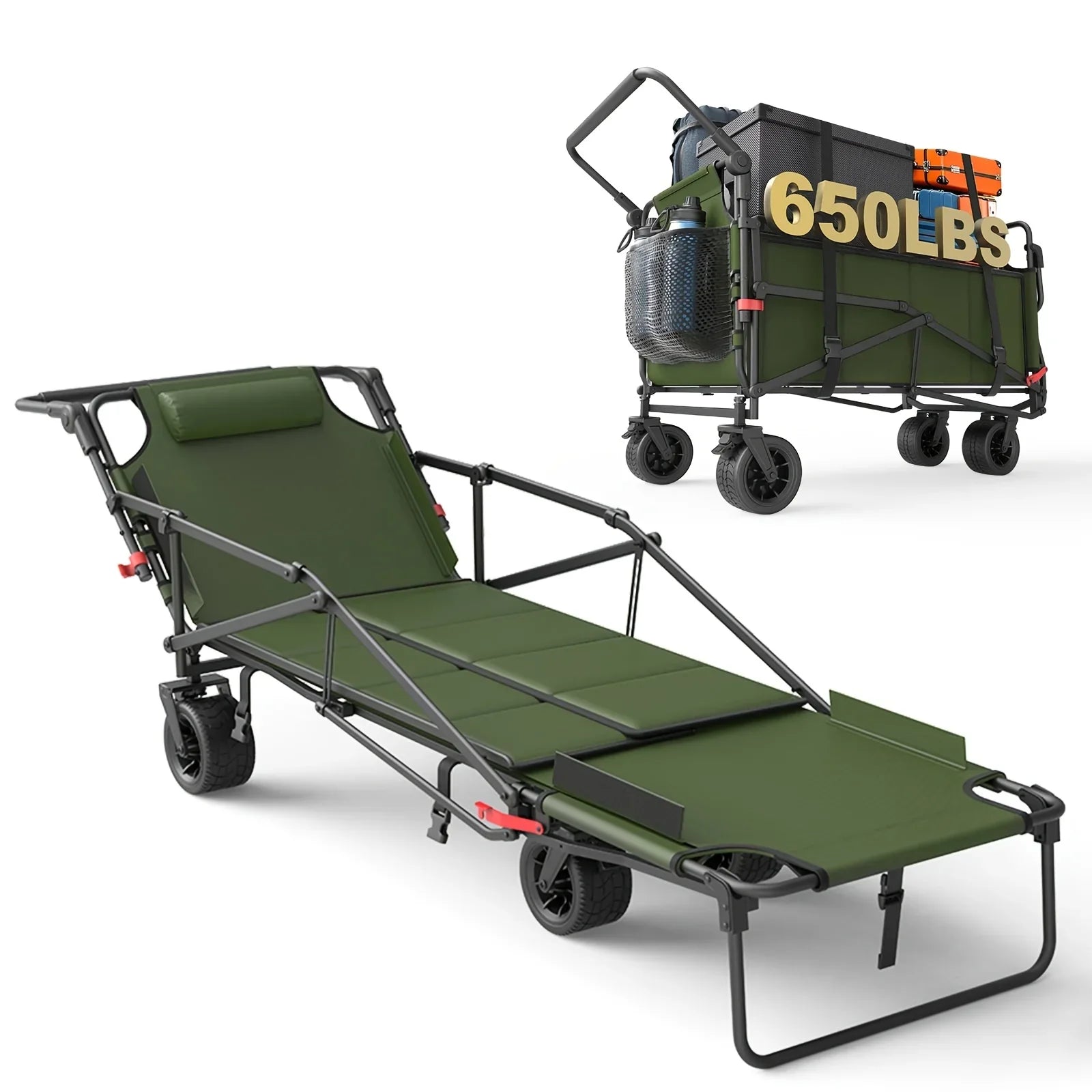 2-in-1 Multifunctional Folding Wagon Car