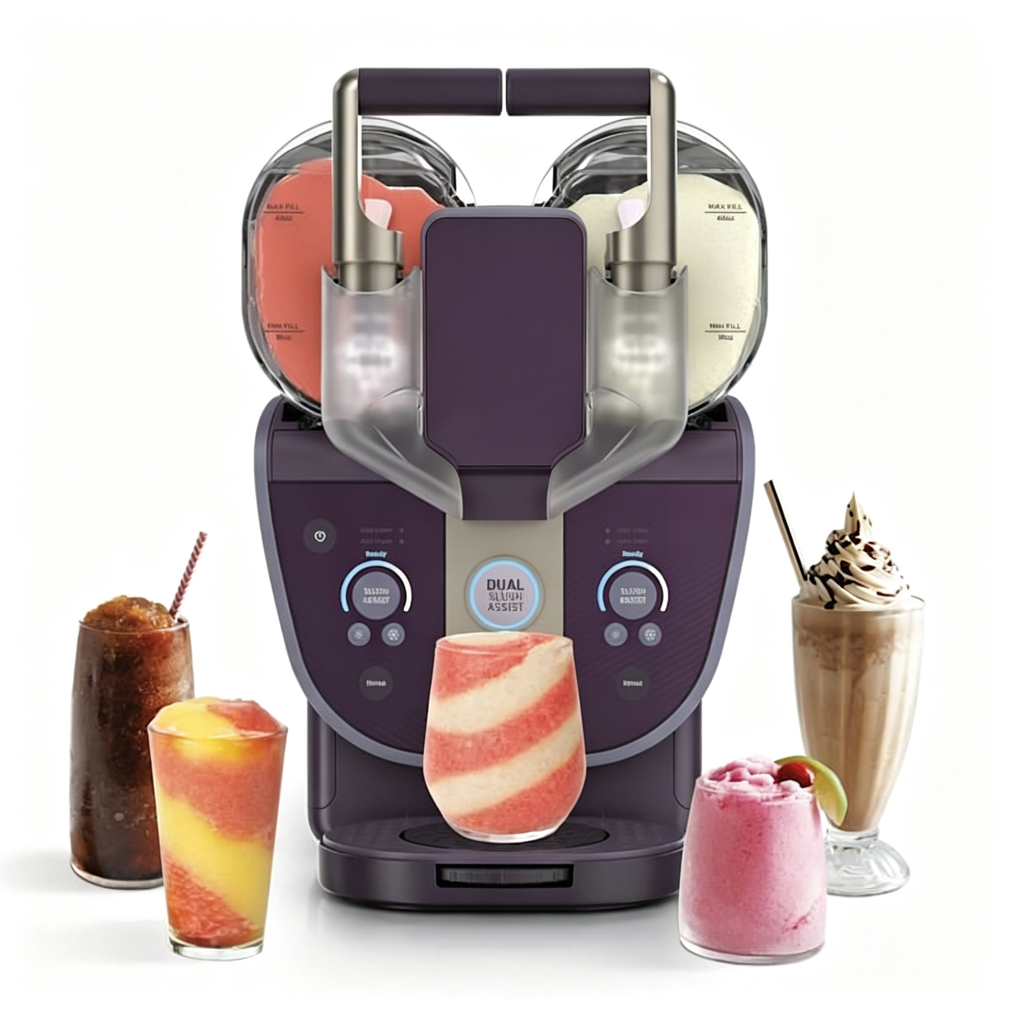 The SLUSHi Twist smoothie maker can make more than 10 smoothies.