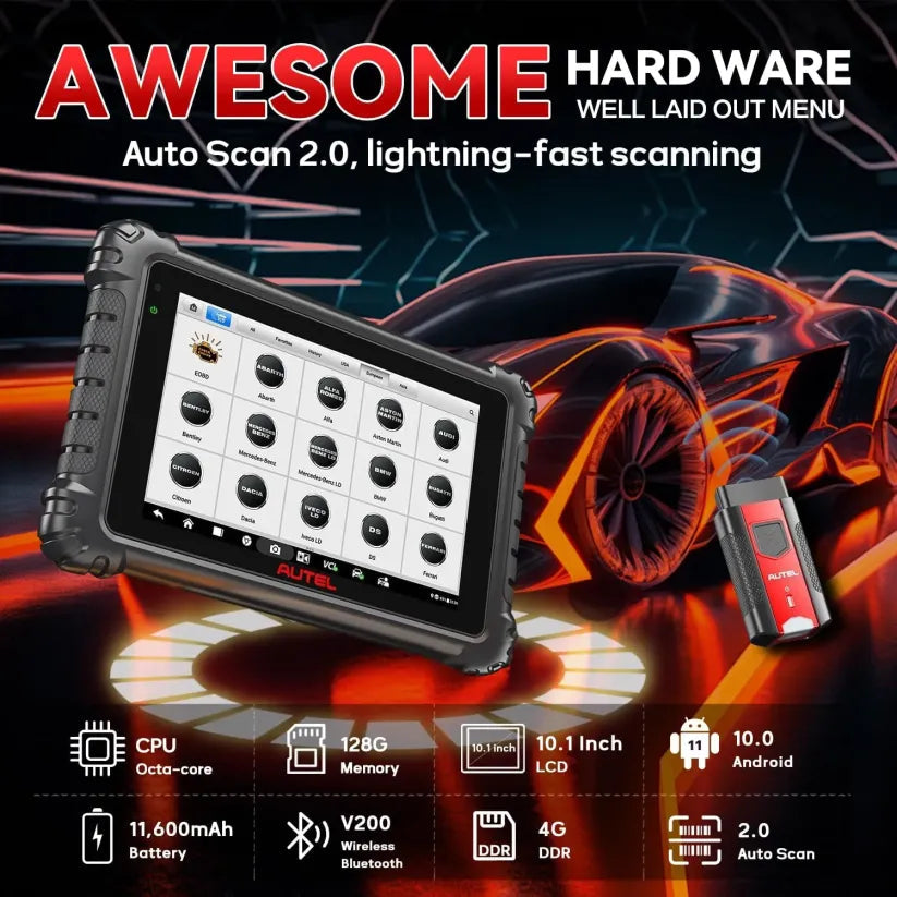 Autel MS906MAX Professional Automotive OBD2 Scanner