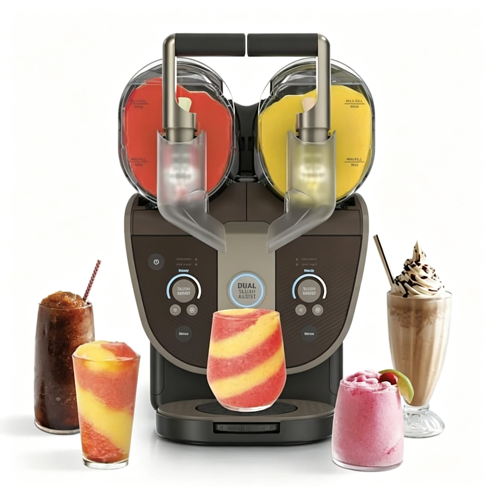 The SLUSHi Twist smoothie maker can make more than 10 smoothies.