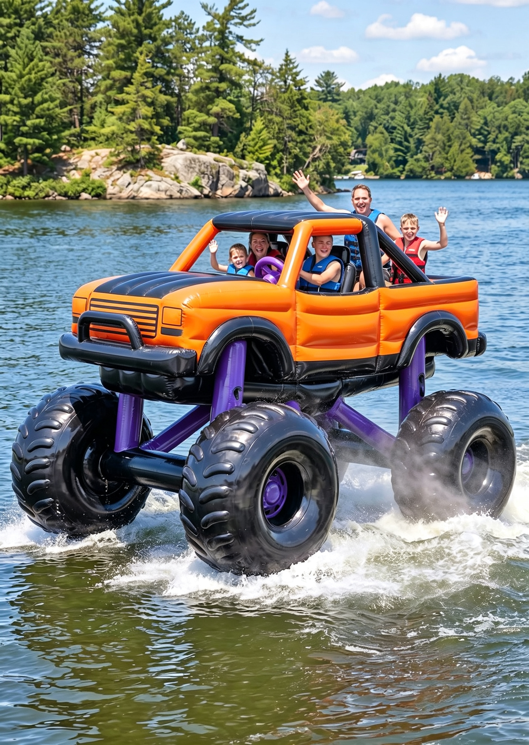 Inflatable Water Scooter