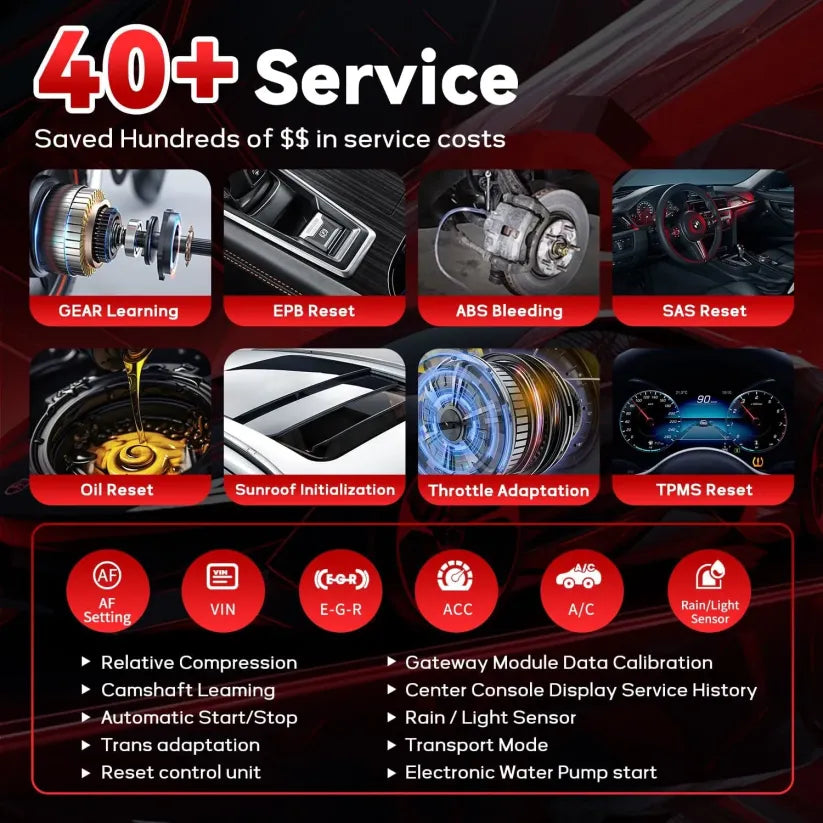 Autel MS906MAX Professional Automotive OBD2 Scanner