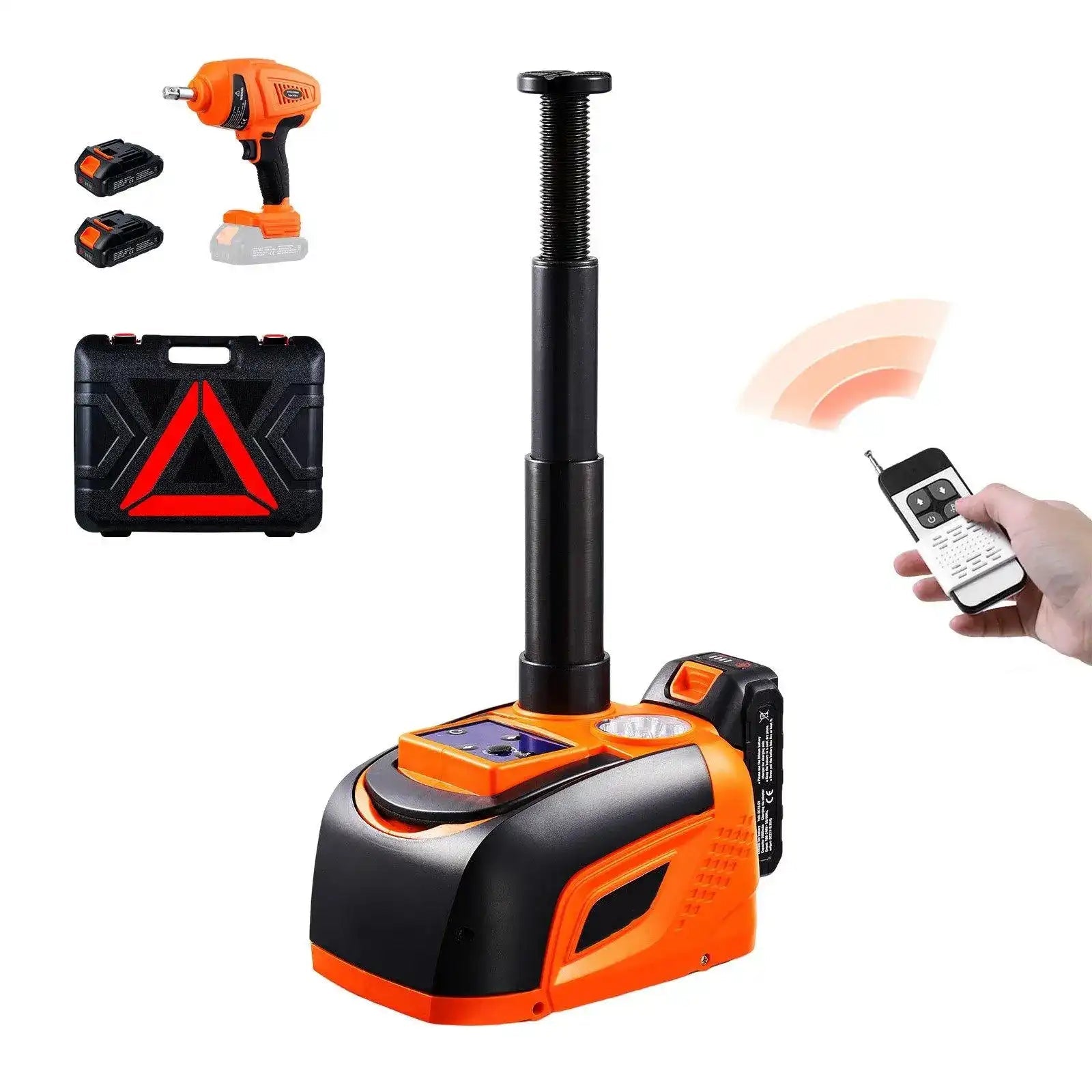 Wireless electric hydraulic jacks