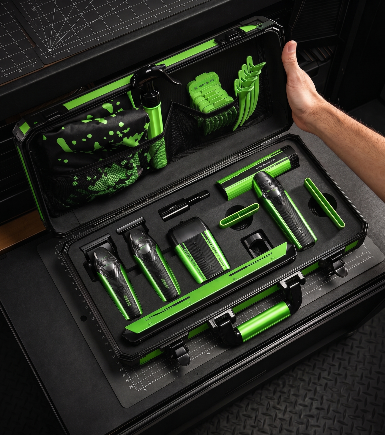 The Ultimate Professional Hair Cutting Set for Barbers & Home Use