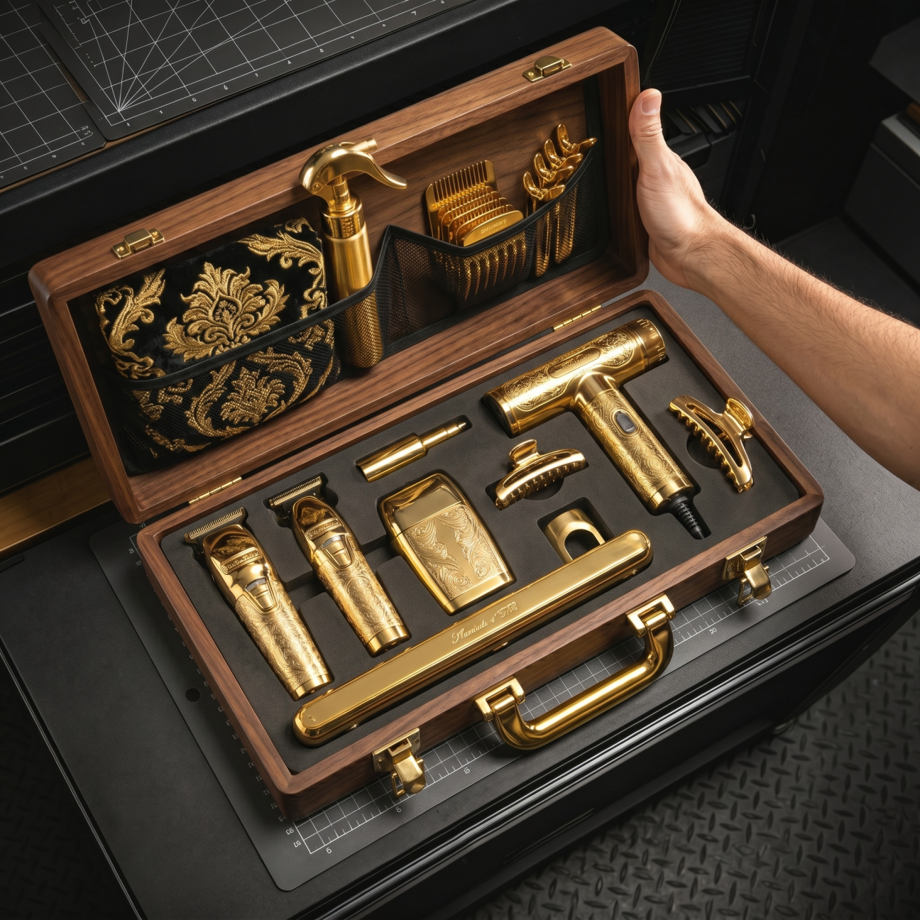 The Ultimate Professional Hair Cutting Set for Barbers & Home Use