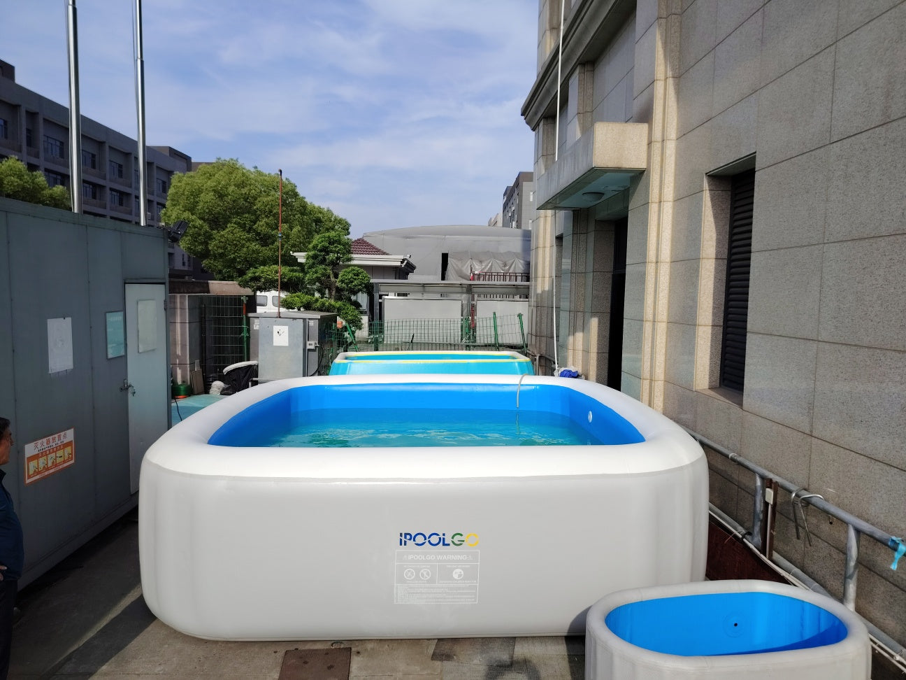 POOL RECTANGULAR HOT SALE SIZE ELECTRIC AIR PUMP AND REPAIR KIT