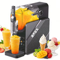 Slushie Machine No Ice Needed, Slushy Machine for Home, 88oz Frozen Drink Maker with 3 Preset Programs for Ice Slush, Snow Slush, Milkshake, Adjustable Hardness, LED Display, Self-Cleaning, Black