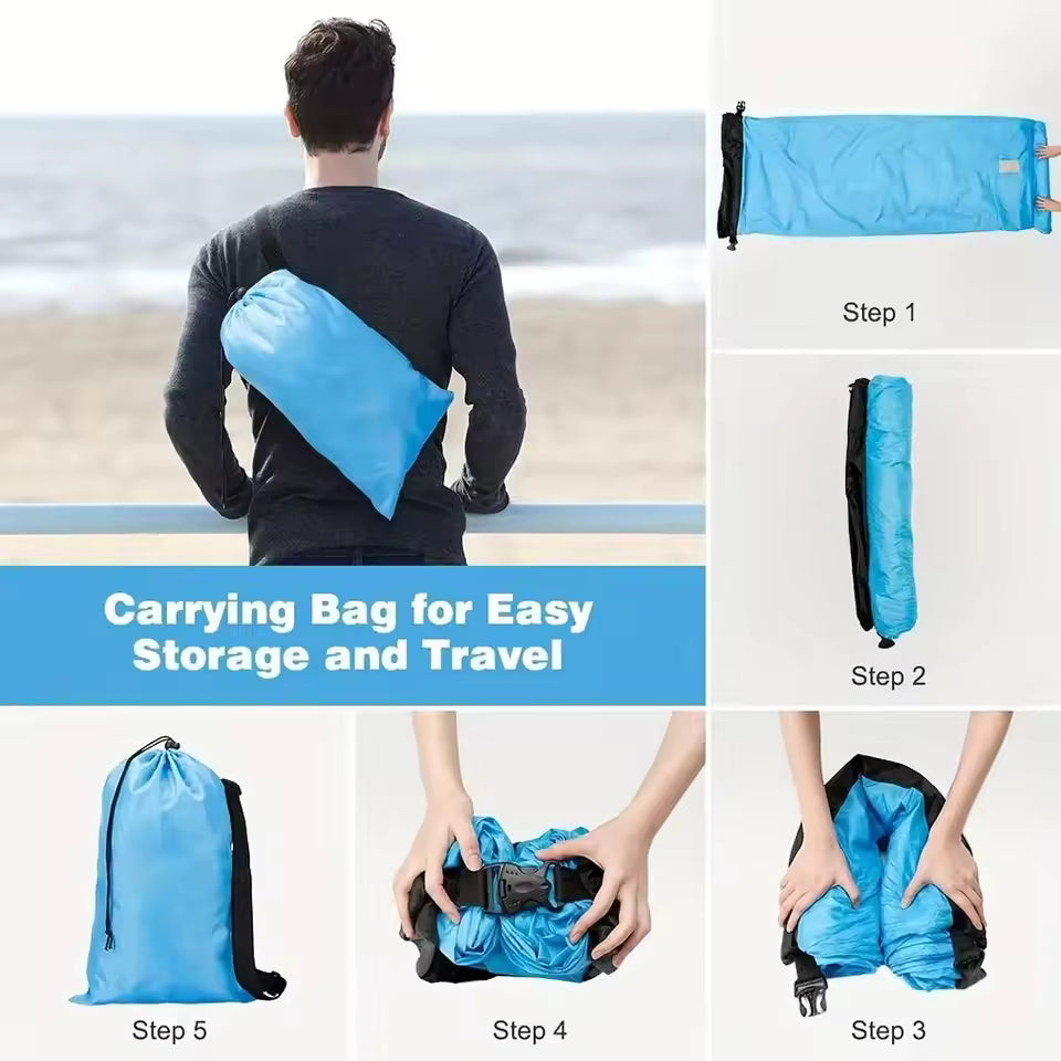Pump-Free Inflatable Lounger