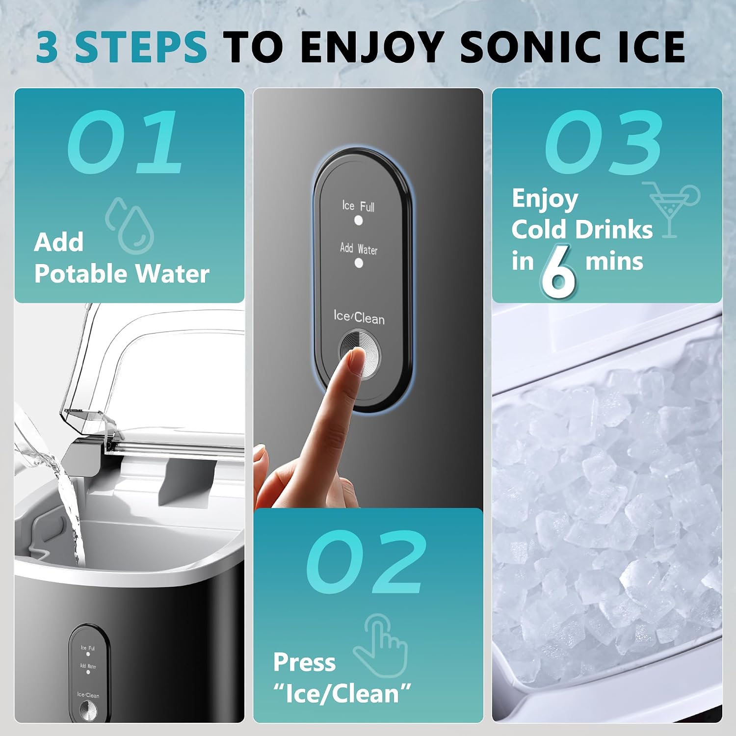 Nugget Ice Maker Countertop