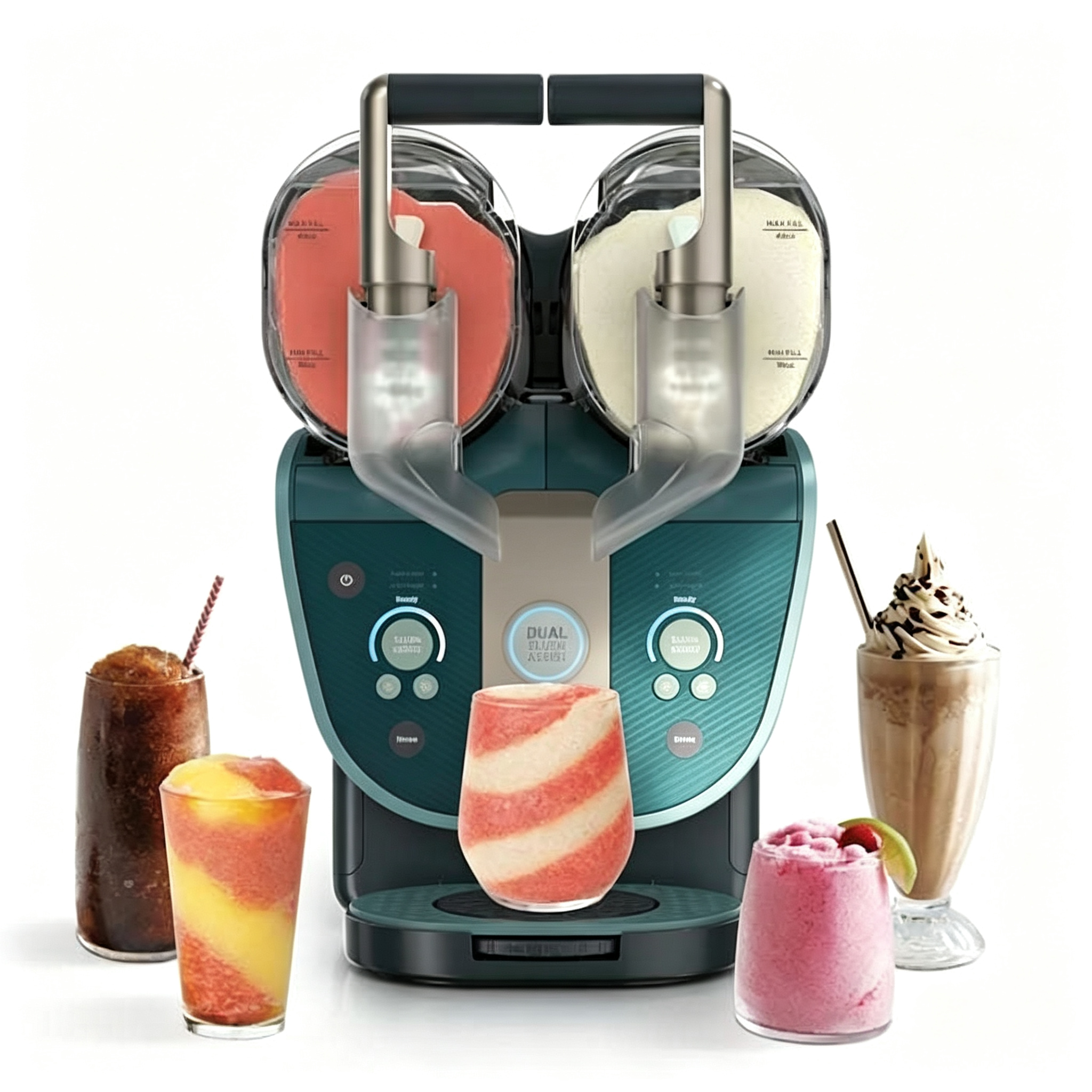 The SLUSHi Twist smoothie maker can make more than 10 smoothies.