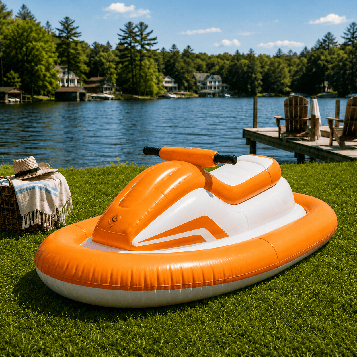 Portable Motorized Inflatable Water Scooter