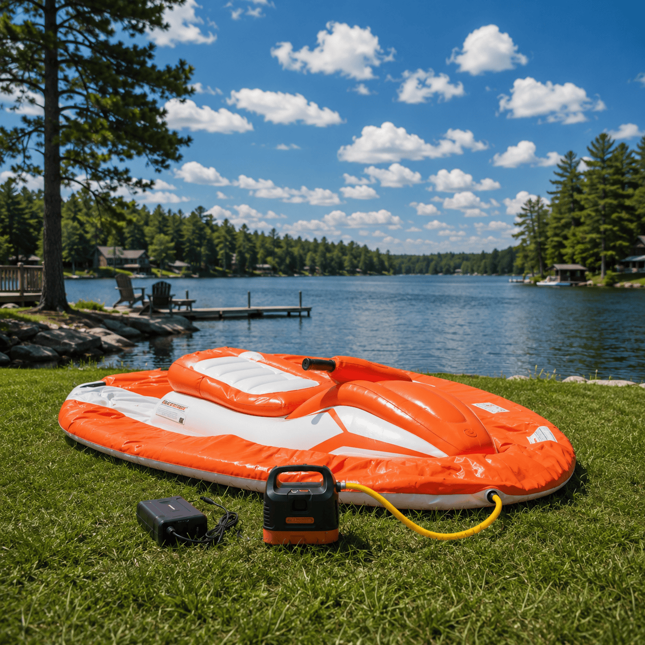 Portable Motorized Inflatable Water Scooter