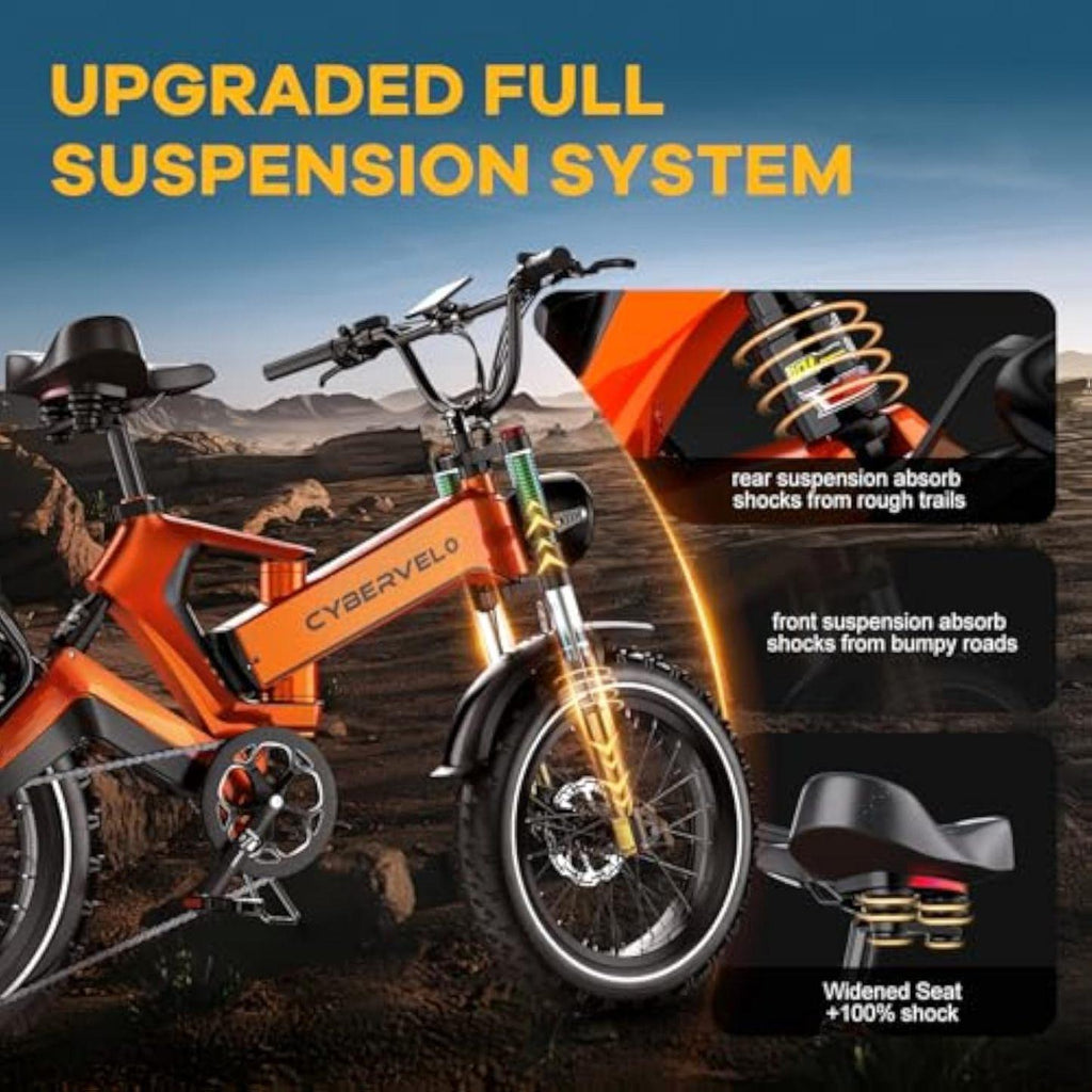 Sepeda Listrik Lipat Dewasa EK6, Gratis Ongkir! (Beli sekarang dan dapatkan dua baterai gratis)